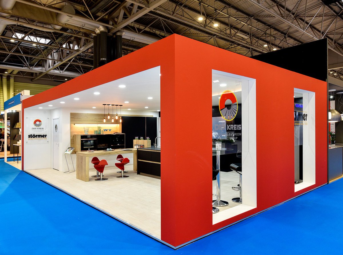 Alpine are contactable day and night right up to the day of the show where they will be onsite to ensure everything is perfect. #exhibitionstands #nec