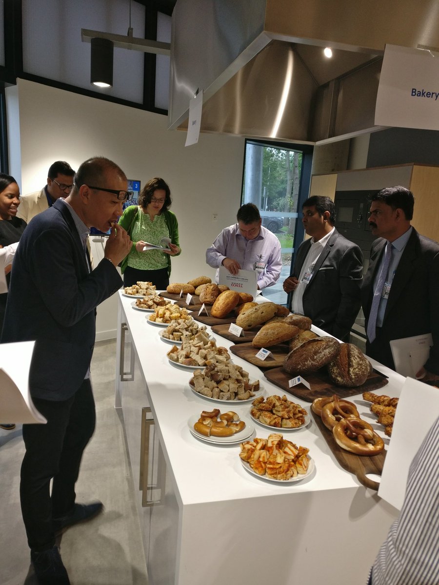 paulsmith_86's tweet photo. Bread tasting session in our new development kitchens. https://t.co/yggNJneaW2