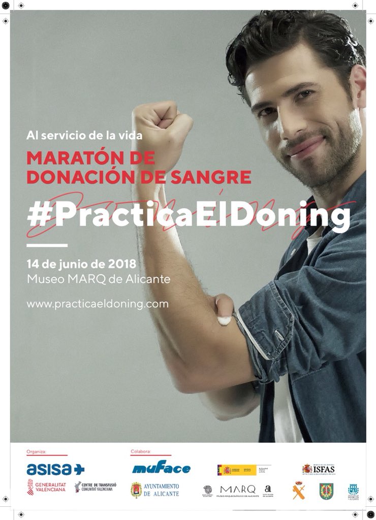 COMAlicante's tweet image. Recordamos que hoy es el Día Mundial de  #DonanteDeSangre Animamos colegiad@s a participar en el maratón de #donaciondesangre en el que participamos con @GVAdonasang @AsisaSalud  @alicanteayto 

👉🏼#PracticaElDoning 
practicaeldoning.com

📍@marqalicante #Alicante
⏱ 9 a 21h