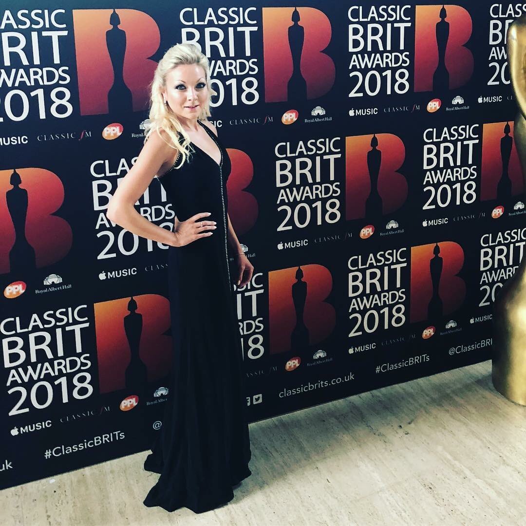 The simply stunning Christina Johnston at the Classic Brit Awards last night.

Truly honoured to be writing for such a talented artist!

#classicbritawards #songwriters #musicians #alberthall #coloraturasoprano #talent #soprano