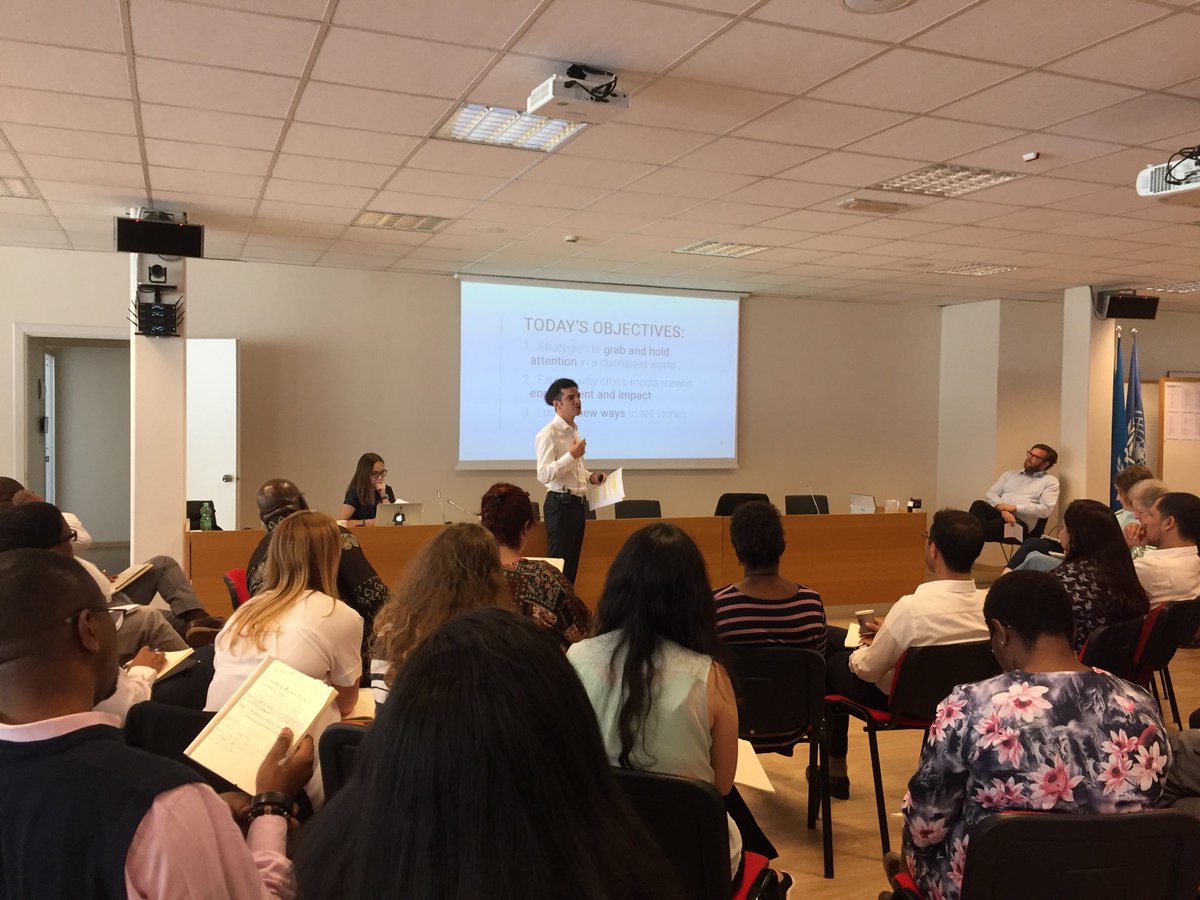 AfsarSMohammad's tweet photo. New ways of story telling being discussed #C4DEV @iloitc https://t.co/Ms7BRXQhG6