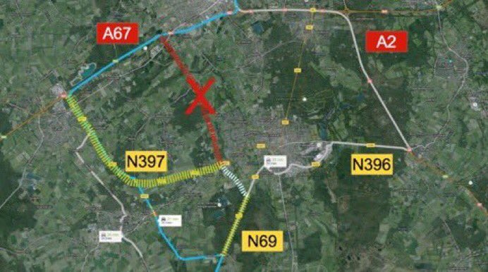 Hubert_Anemaat's tweet photo. @cavandermaat 😭
Een zwarte dag voor de natuur en de inwoners van Dommelen, Riethoven en Westerhoven.
Alleen verbinding tussen #N69 en #N397 van nieuwe #Westparallel is nodig. Rest had in e-HOV geïnvesteerd kunnen worden !
https://t.co/nt0zVRugfU… https://t.co/BuQsEmO59i