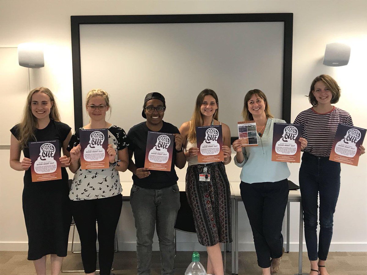 Really excited to start the <a href="/_goodnightout/">Good Night Out Campaign</a> Dorset branch alongside @DorsetRCSCentre - we cannot wait to see how it develops!  <a href="/SUBUBournemouth/">Students' Union at Bournemouth University</a> #safenightsout #bournemouthvenues #Training #goodnightout