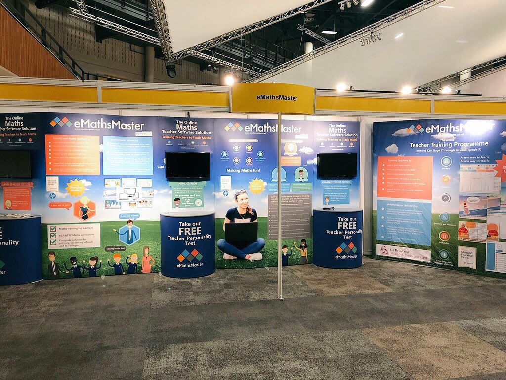 eMathsMaster's tweet photo. Today is the day! Visit #eMathsMaster at STAND 2 to discover the solution to the Maths teacher shortage. #ILConf18 #TeacherTraining #Maths #EdTech #Innovation https://t.co/kUnsUtAGVq