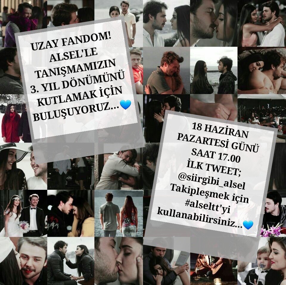 neizledik's tweet photo. Uzay Fandom, 18 Haziran saat 17:00’da AlSel ile buluşmamızın 3.yılını kutlamak için bir tt çalışması yapıyor. 
Bizden de her zaman destek💪🏻

#AlSel #GüneşinKızları #AliMertoğlu #SelinYılmaz https://t.co/cF3WJSN1Xg