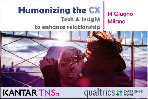 Kantar_ITA's tweet photo. Siamo #customercentrici? Come giudicano i professionisti della #Cx i loro programmi attuali? Ne parliamo oggi al Seminar #HumanizingCX @TNS_Italia @Qualtrics @KantarTNS https://t.co/WJuhoGO8JF