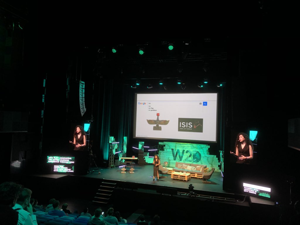 thierrycrx's tweet photo. Super #talk de #GhadaWali qui réer certaines choses en perspective. #Web2day https://t.co/nFHYjbtaCz
