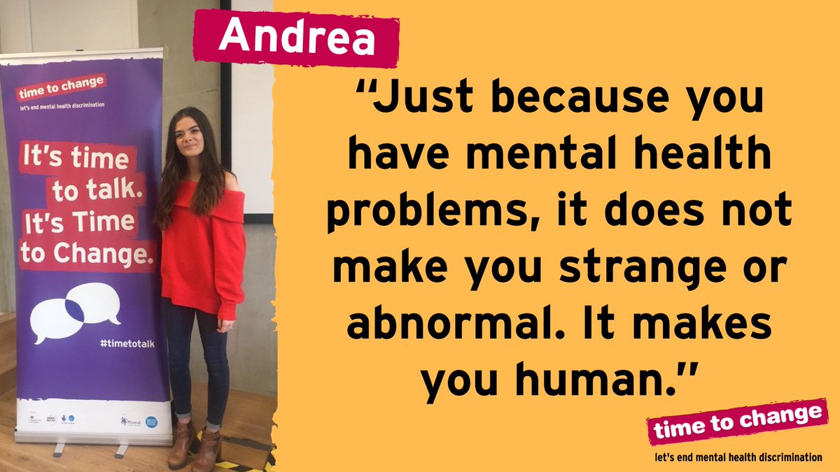 "Many of us aren’t taught how to discuss mental health in a respectful manner, or how to support our friends and family." 

Andrea on why we need to break the silence around mental illness: bit.ly/2tdTL0n
