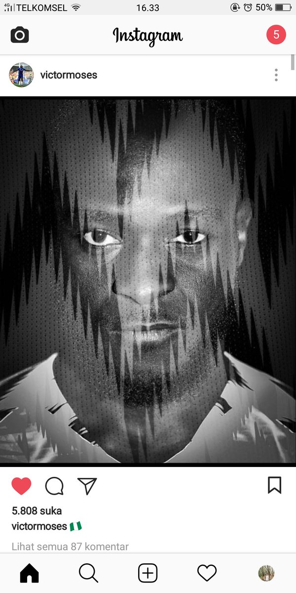 VictorMosesIndo's tweet photo. #Supereagles #TeamNigeria https://t.co/t4CAeTmmWV