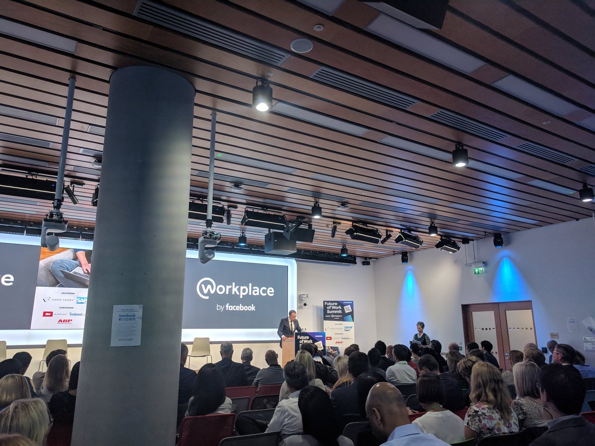 At Future of Work listening to Matt Hancock, Digital Secretary, speak about how to ensure future generations are digitally literate. #FutureofWork #LTW #LDNTechWeek