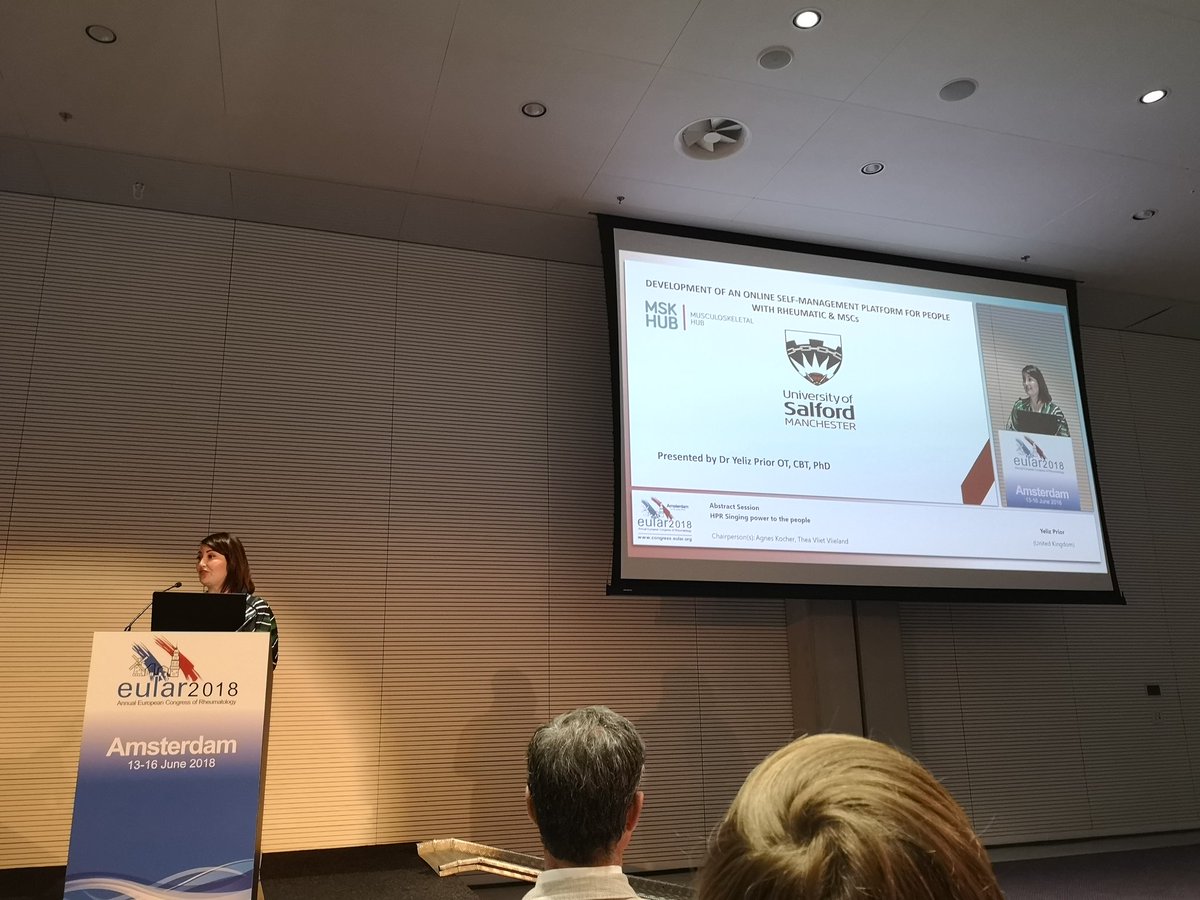 DocLukeSammut's tweet photo. @YelizPrior speaking about @MskhubSocial https://t.co/6PN2CiUtH5 @eular_org 2018 — a fantastic online platform for patients with rheumatic &amp; msk conditions https://t.co/rr2Hyj0e18