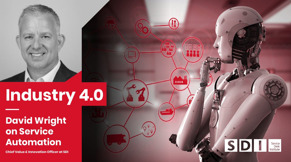 Discover more of <a href="/Dai_Wright/">David Wright</a> 's thoughts on #serviceautomation in this interview with <a href="/SAFAlliance/">Service Automation</a> - republished as part of our #industry40 series on the future of work, tech &amp; service #automation #ITSM