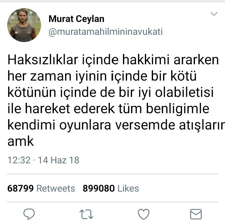 allabal1's tweet photo. #Survivor2018 #HilMur #MuratCeylan #Hilmicem #Survivorekstra #anilberkbeki #ABBFC #damlacan #DCFC https://t.co/5Mtu1jYlIa