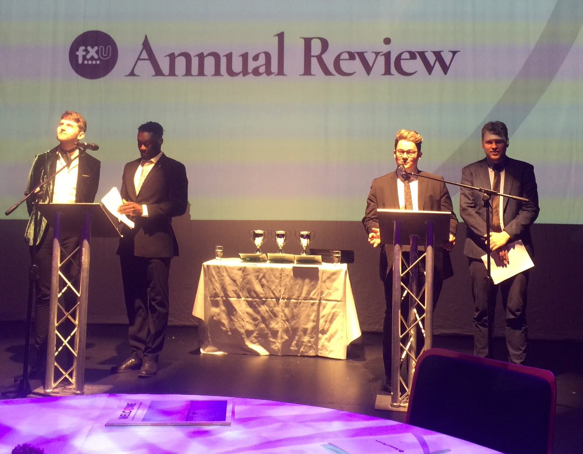 Great to reflect on &amp; celebrate achievements of excellent ⁦@FXUtweet⁩ leadership team and inspirational ⁦<a href="/UniofExeter/">University of Exeter</a>⁩ ⁦<a href="/FalmouthUni/">Falmouth University</a>⁩ student volunteers at the Annual Review - congratulations to all winners &amp; shortlisted &amp; thanks to all involved