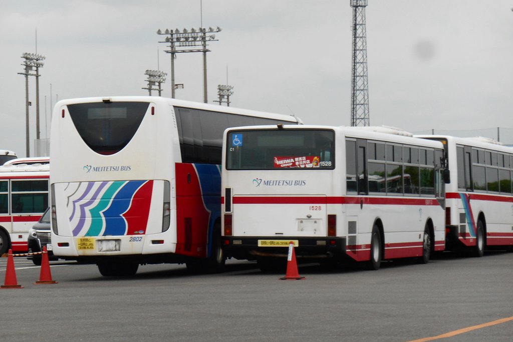B高 本日入庫 名鉄バス 2802