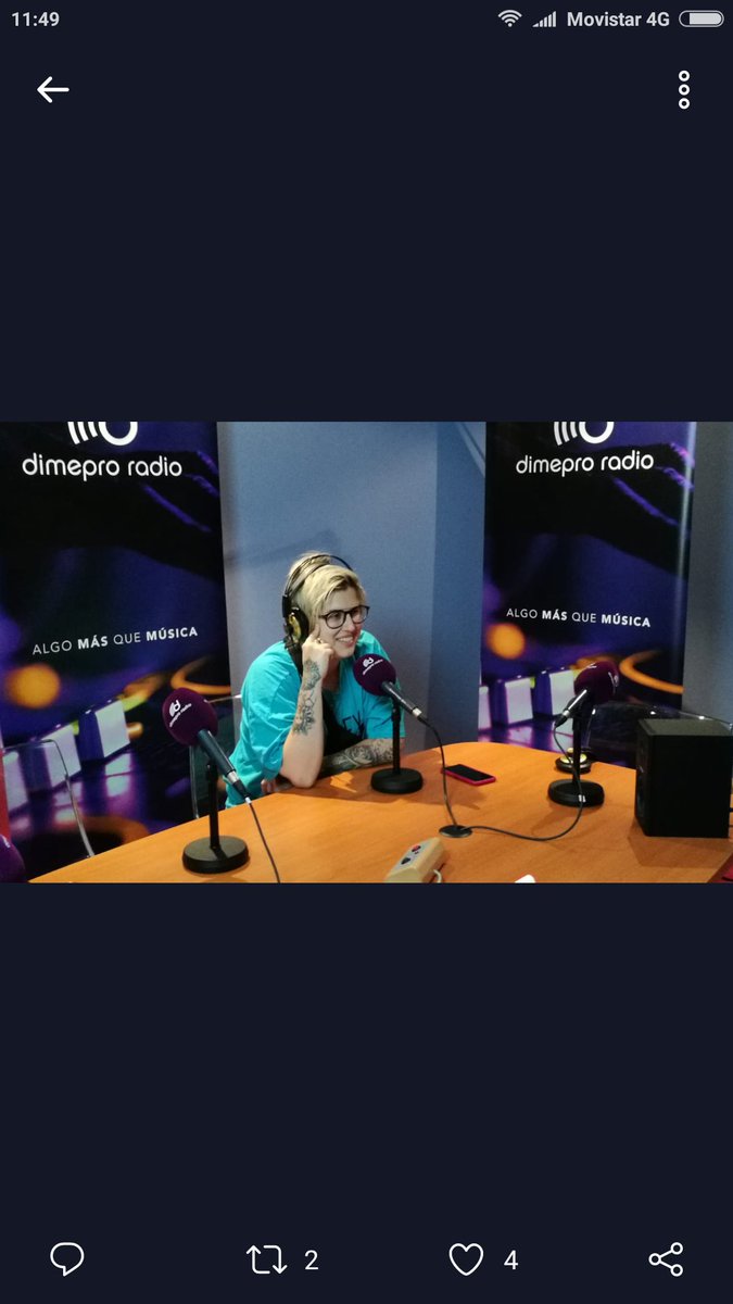 Ness198013's tweet photo. Que bonita foto de la entrevista de hoy en @dimeproradio @melomoreno https://t.co/DBRq6KO4sF