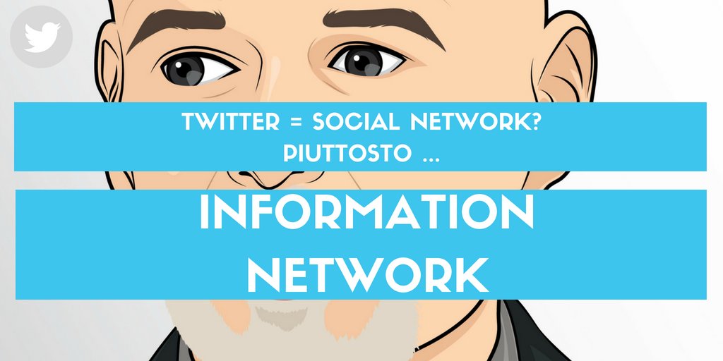 InnAcTN's tweet photo. Probabilmente facciamo un errore nel definire #Twitter un #SocialNetwork, in effetti ed a tutti gli effetti è #InformationNetwork. Un buon motivo per usarlo, che dite? #InnAcTN https://t.co/jhK1xxzR8K