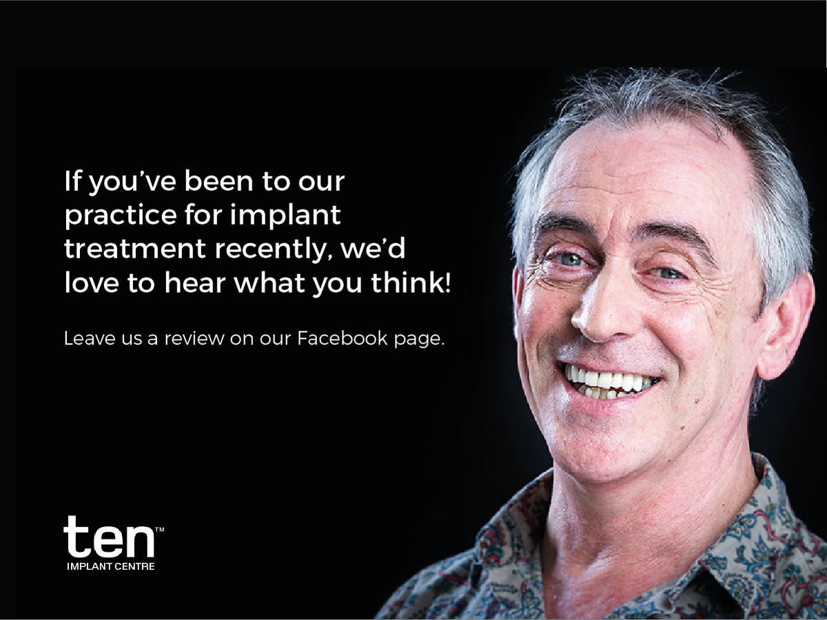 Before he came to Ten Dental, Rick had a mish-mash of crowns and missing teeth which was making him feel self-conscious. Now he can’t stop smiling! Read Rick’s story here: tinyurl.com/y7x3e8r8