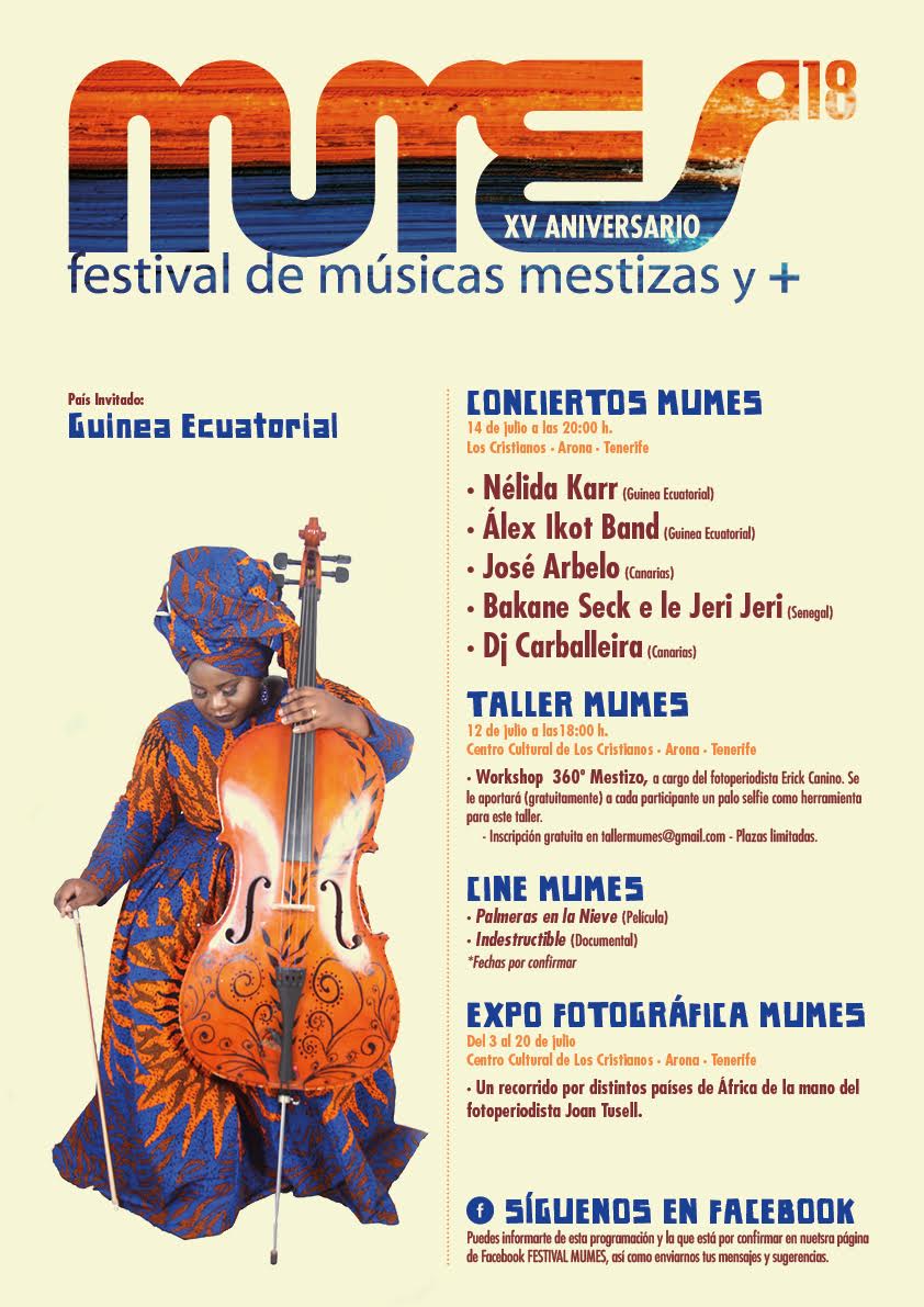 JoseArbelo's tweet photo. Honrado y con muchísimas ganas de participar en el Festival MUMES 2018!! https://t.co/QqKfZRYUUq
