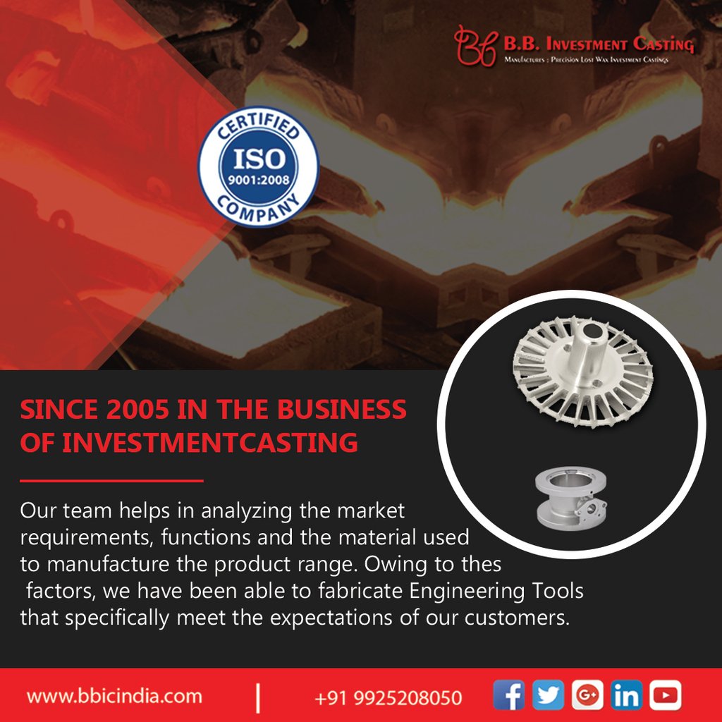 bbcastingindia's tweet photo. Our team helps in #analyzing the market requirements, #functions and the #material used to #manufacture the product range. #Owing to these factors, we have been able to #fabricate Engineering Tools that #specifically meet the expectations of our #customers. https://t.co/i1RzpTsBWj