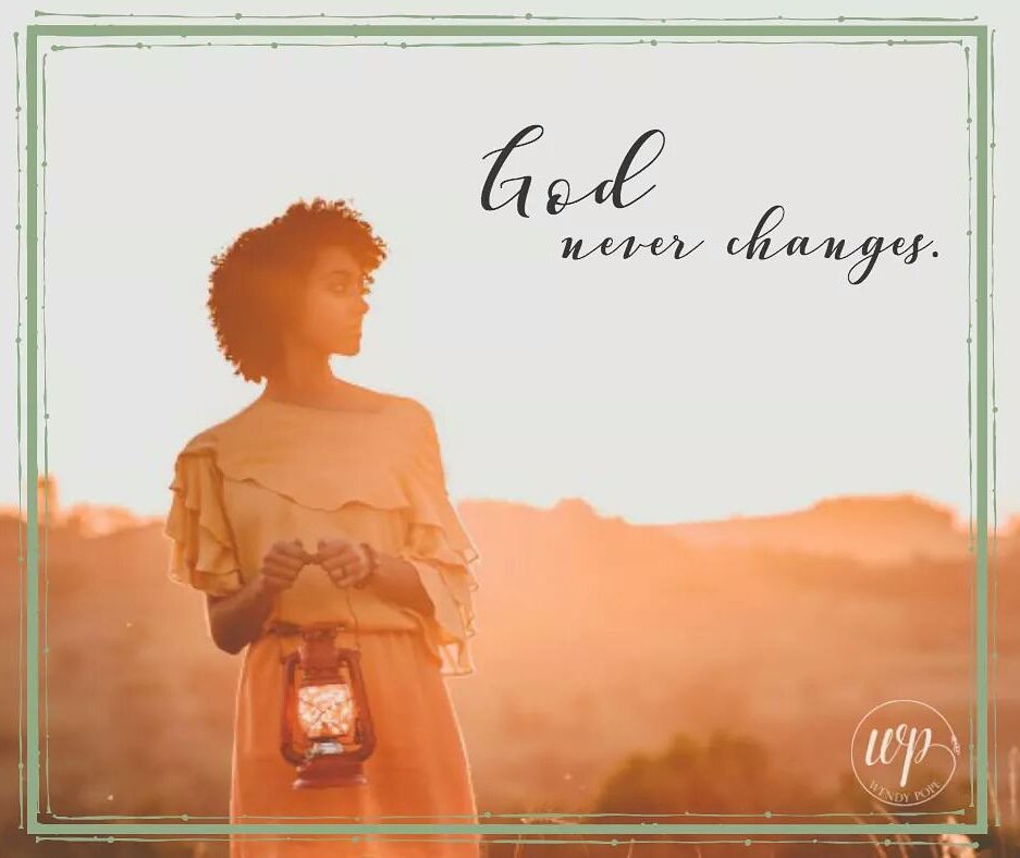 wendybpope's tweet photo. One thing remains the same—regardless of what happens—when we face our fears: God. God never changes. What God can do will never change. Hold that in the face of your fear and face it. https://t.co/I8OvbS4dNx