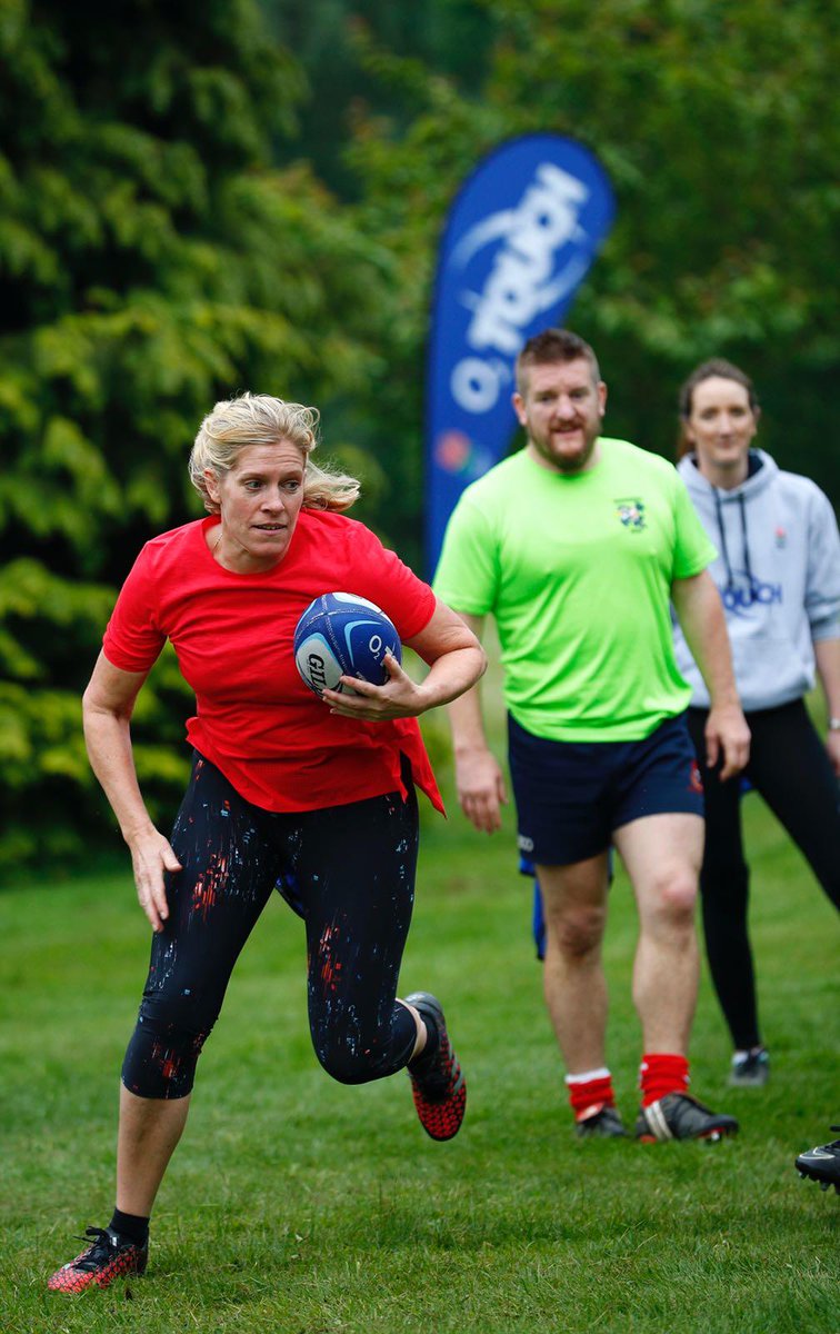 T1RugbyEngland's tweet image. #TBT to our Women's Day Appearance at Pennyhill Park last month🙂 &amp;gt; po.st/O2TouchSessions #O2TouchForAll