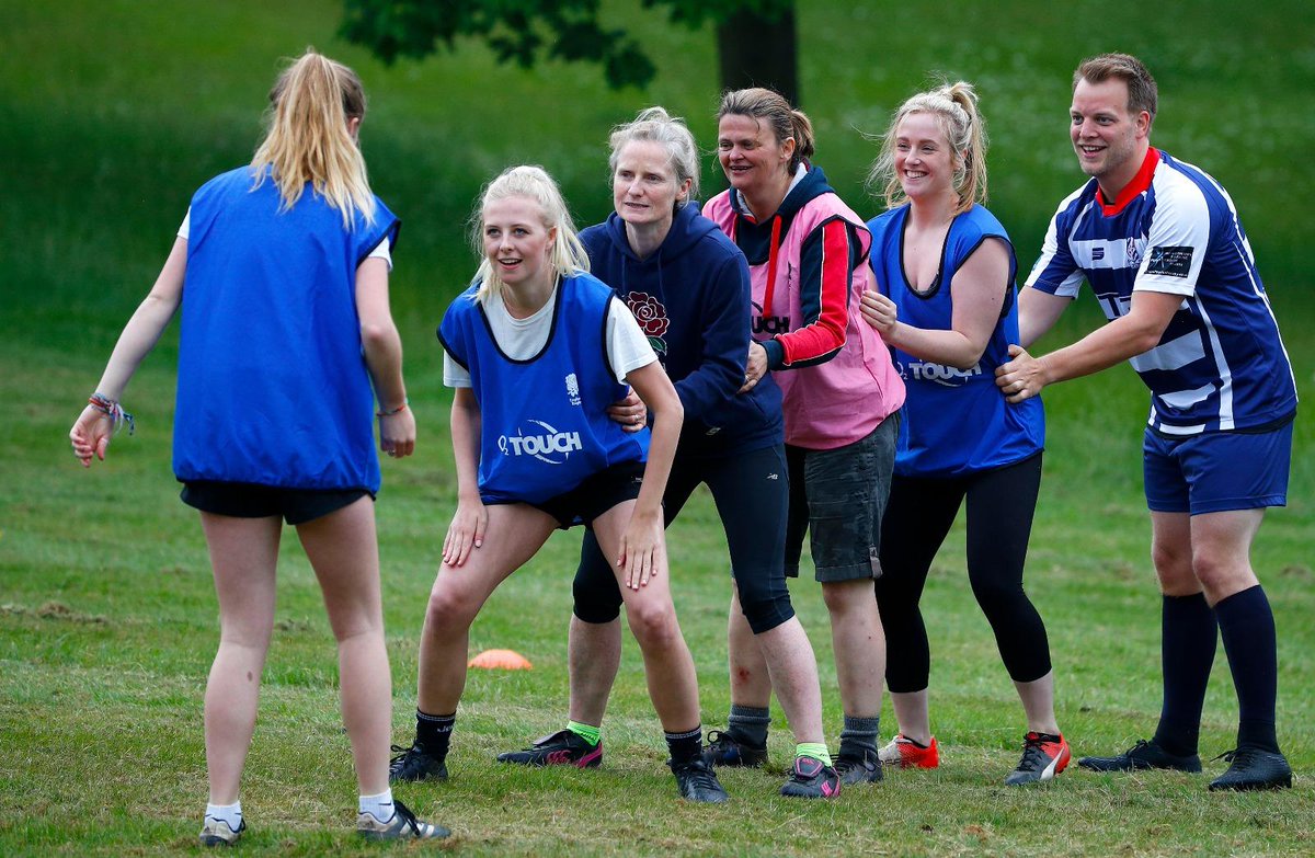 T1RugbyEngland's tweet image. #TBT to our Women's Day Appearance at Pennyhill Park last month🙂 &amp;gt; po.st/O2TouchSessions #O2TouchForAll