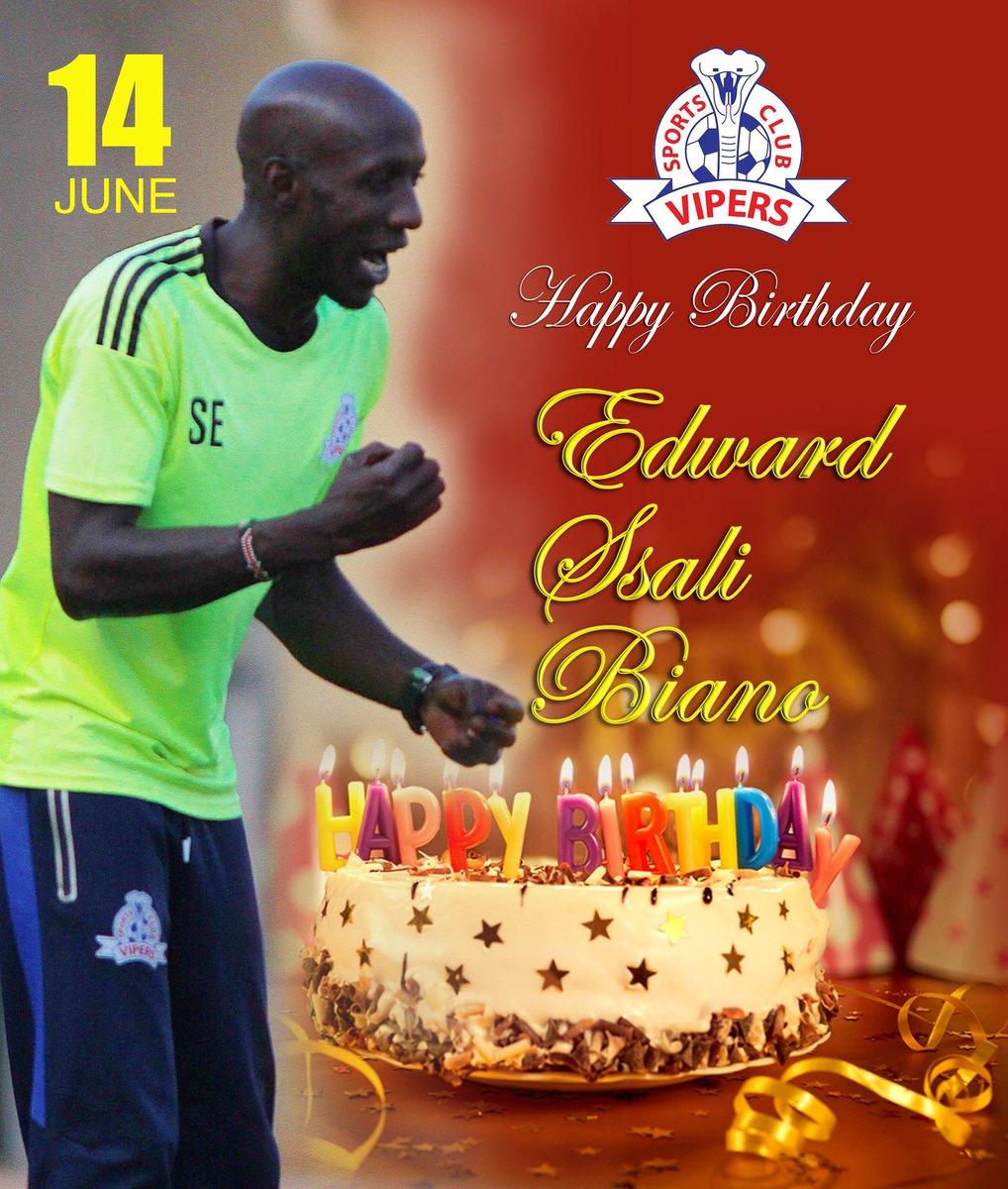 VipersSC's tweet photo. Join us in wishing our fitness Coach Edward Ssali Biano a very Happy Birthday!!! https://t.co/LPAtmNQ3Qb
