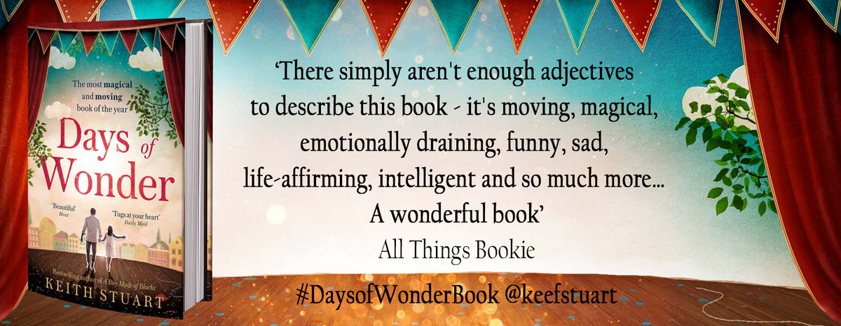 littlebookcafe's tweet photo. There may not be enough adjectives to describe #DaysofWonderBook by @keefstuart, but @julieryan18 has done a pretty good job finding some! Thank you Julie for your review https://t.co/iZLJlD711O https://t.co/vctzkb3sJT