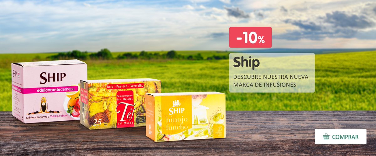 MerkaBio_es's tweet photo. Con la llegada del ☀️ calor ☀️ que mejor refresco que las ☕️ infusiones y tés ☕️Ship. No te quedes sin ellos, entra en Merkabio 🛒 y elige tus favoritos. Además, hoy con un 10% de descuento en toda la marca 👉🏻 https://t.co/XfHeNcti8n https://t.co/V5leDwQTLF