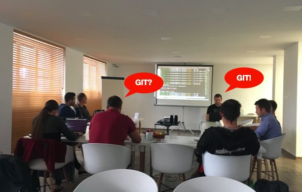 GeekyEdu's tweet photo. @ProchazkaFilip to rozjíždí na dnešním školení GIT:Advanced! Takže má @GrezCZ chvilku od něj pauzu! #evilbossfilipskoli https://t.co/bhL3ZX9LXW