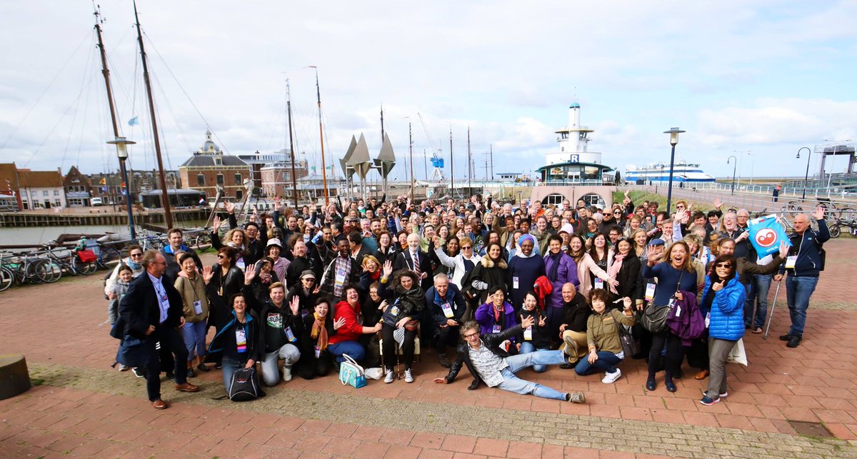 LF_2028's tweet photo. Het @ISPA_Global congres "Off The Beaten Track" is in volle gang. Professionals uit de cultuursector (uit maar liefst 46 verschillende landen!) kregen gisteren een voorproefje van het @OerolFestival. #LF2018 #LF18ISPA https://t.co/yN8D14zSK2