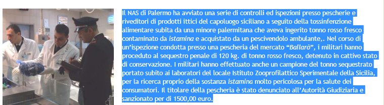 InfoLabcam's tweet photo. Sta arrivando l'estate e le tentazioni di approfittare di gustosi piatti a base di pesce crudo aumentano, bisogna in ogni caso fare attenzione!
#istamina #laboratorio #sicurezzaalimentare #controllialimenti
Dal sito dei NAS https://t.co/pMAnNPVFKg