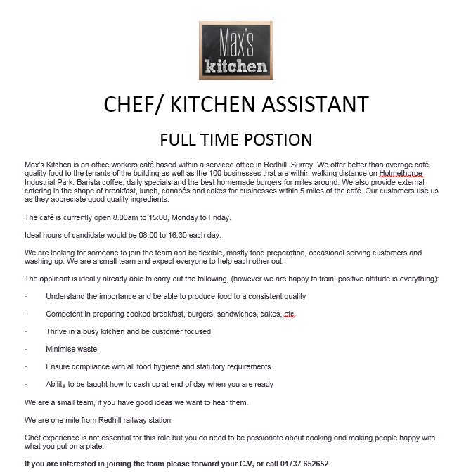 Max's Kitchen tweet media