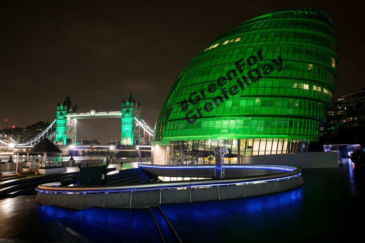 DisturbingLDN's tweet image. One year today. We will never forget. Sending all our love to the families  affected by this tragedy on this difficult day. 

Forever in our hearts #Grenfell 💚