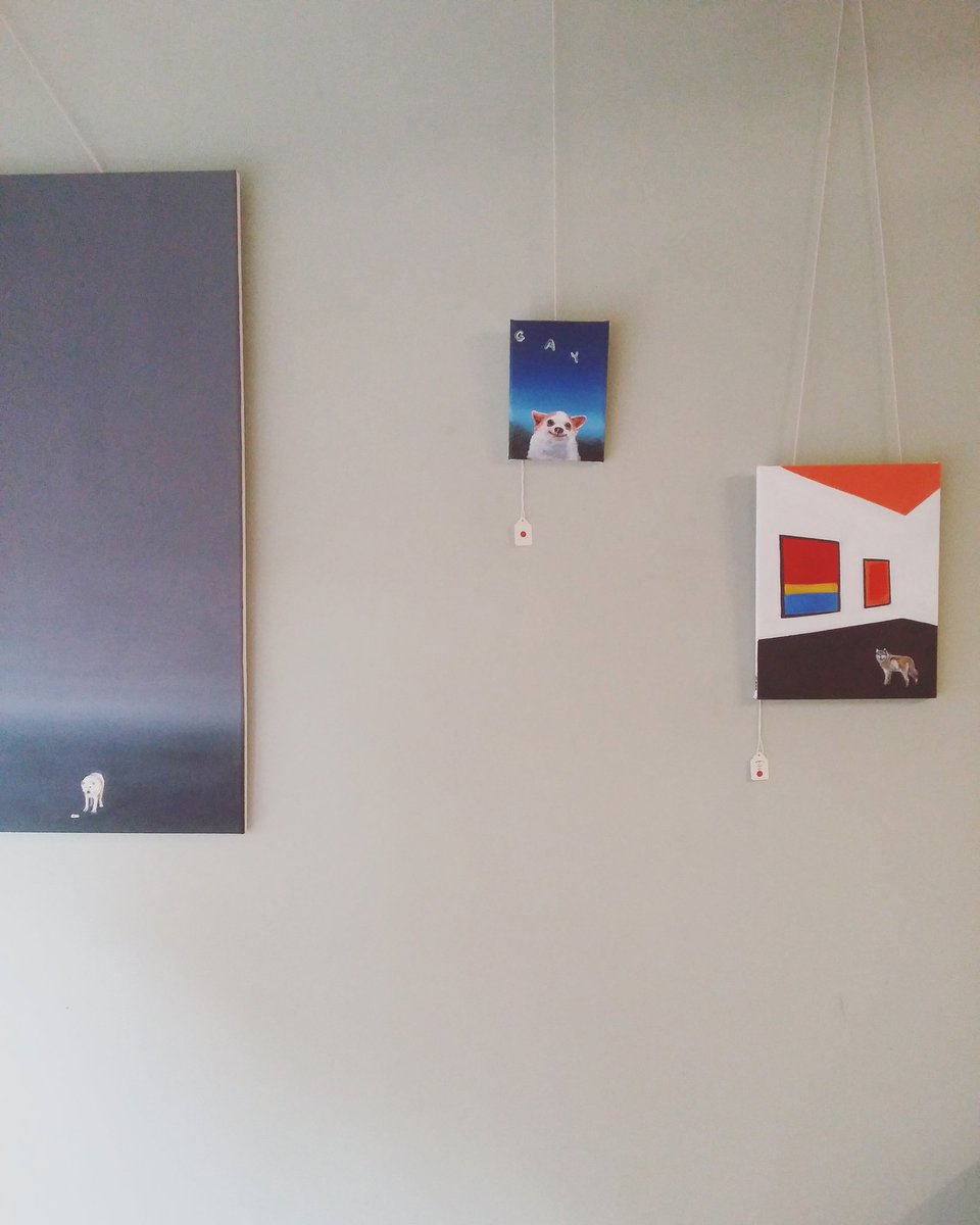 Mars Black will be adding new pieces in time for tomorrow evening's opening night, part of the @BarnabyFestival Art Trail and featuring live music from Samuel Hudson and Dave Hudson - part of the Barnaby Beat Route (more details on the Barnaby website) 6-9pm BYOB. See you then!