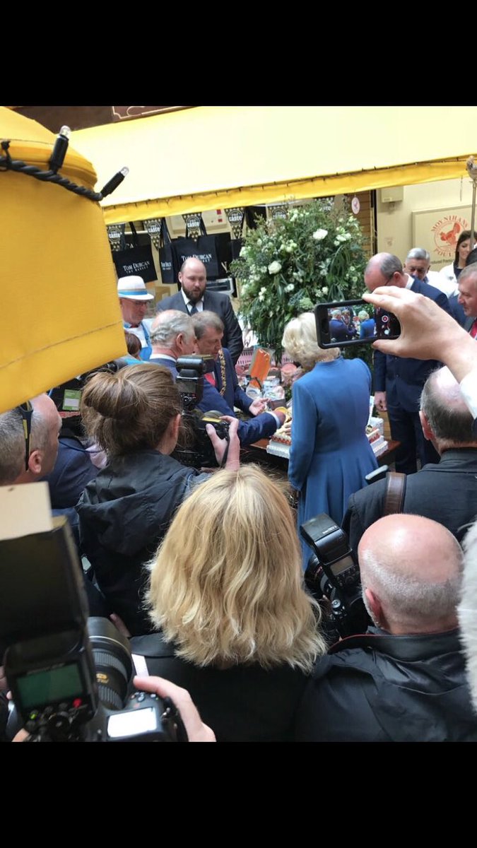EdelCox's tweet image. What a day #royalvisitCork @EnglishMarket