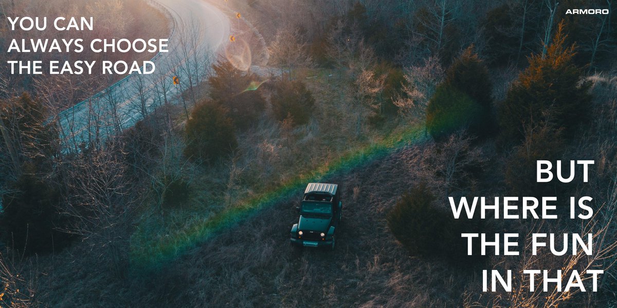 armorolife's tweet photo. You can always choose the easy road, but where is the FUN in that!

Find us on https://t.co/lO97IHhdRX

#ARMORO #LifeIsOutside #ARMOROlife #outfitters #outdoors #adventure #thrill #offroad #travel #traveler #travel #outdoorliving #outdooradventure #outdoorlife #offroad #weekend https://t.co/x0Mou4YkmB