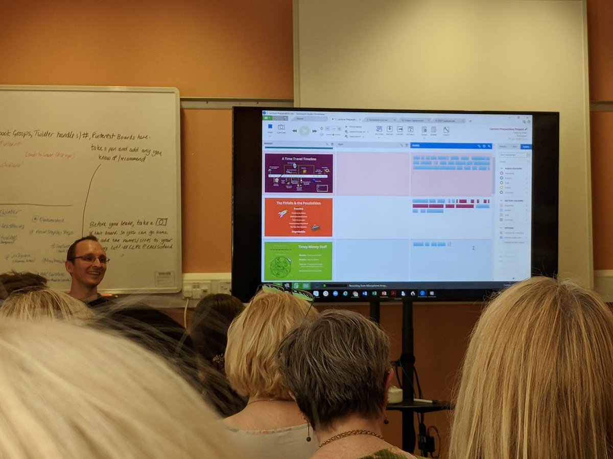 LenzieSupport's tweet photo. Audio note-taking from @sonocent A great study strategy. Food for thought #ASLtechnology18 https://t.co/SvoP2olGgp