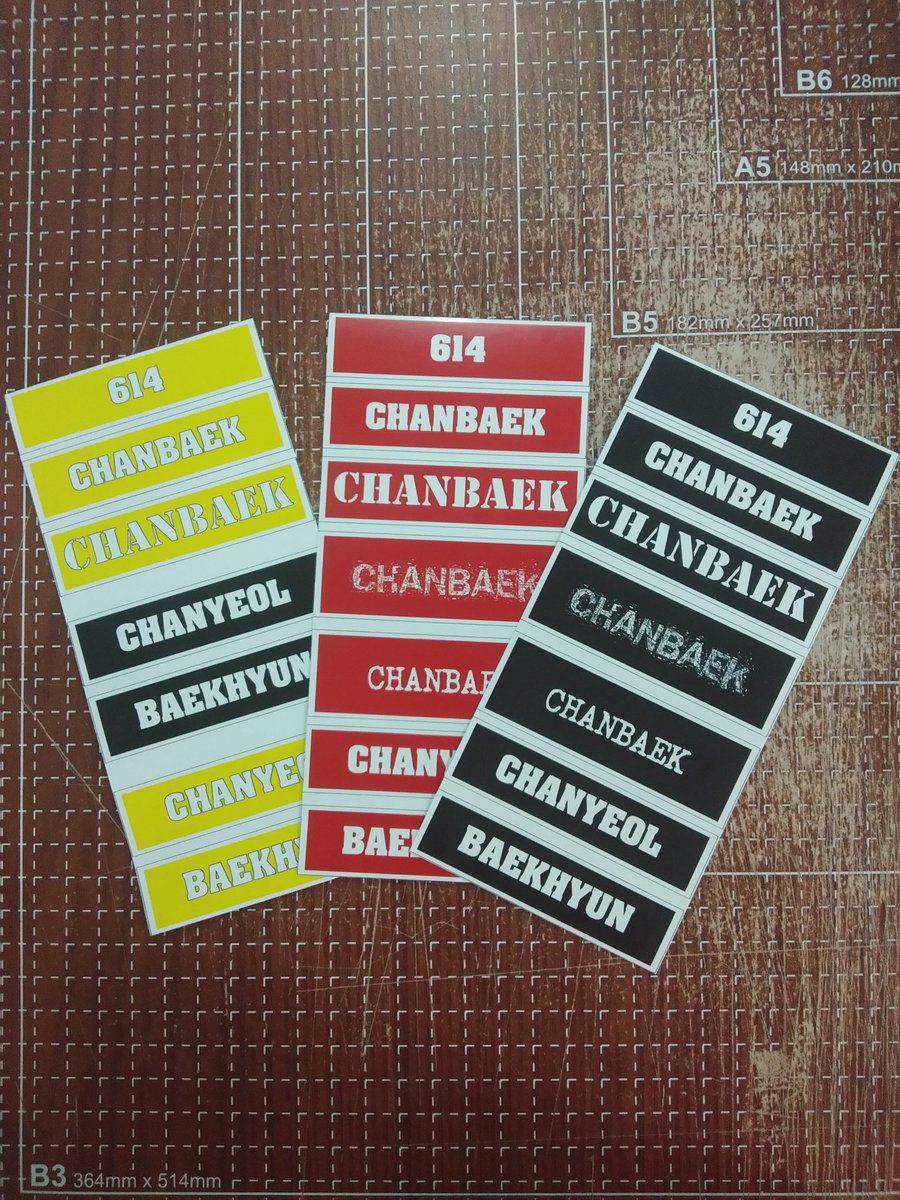 kukkikhaha's tweet photo. มีใครอยากได้ไหม เราทำเอง อยากแจก
รีทวีตเลยจ้า ส่งให้ 3 สีเลย
#chanbaek #614everWithChanBaek #614ChanBaekDay #614CB #Chanyeol #BAEKHYUN https://t.co/8yyzZcxxvz