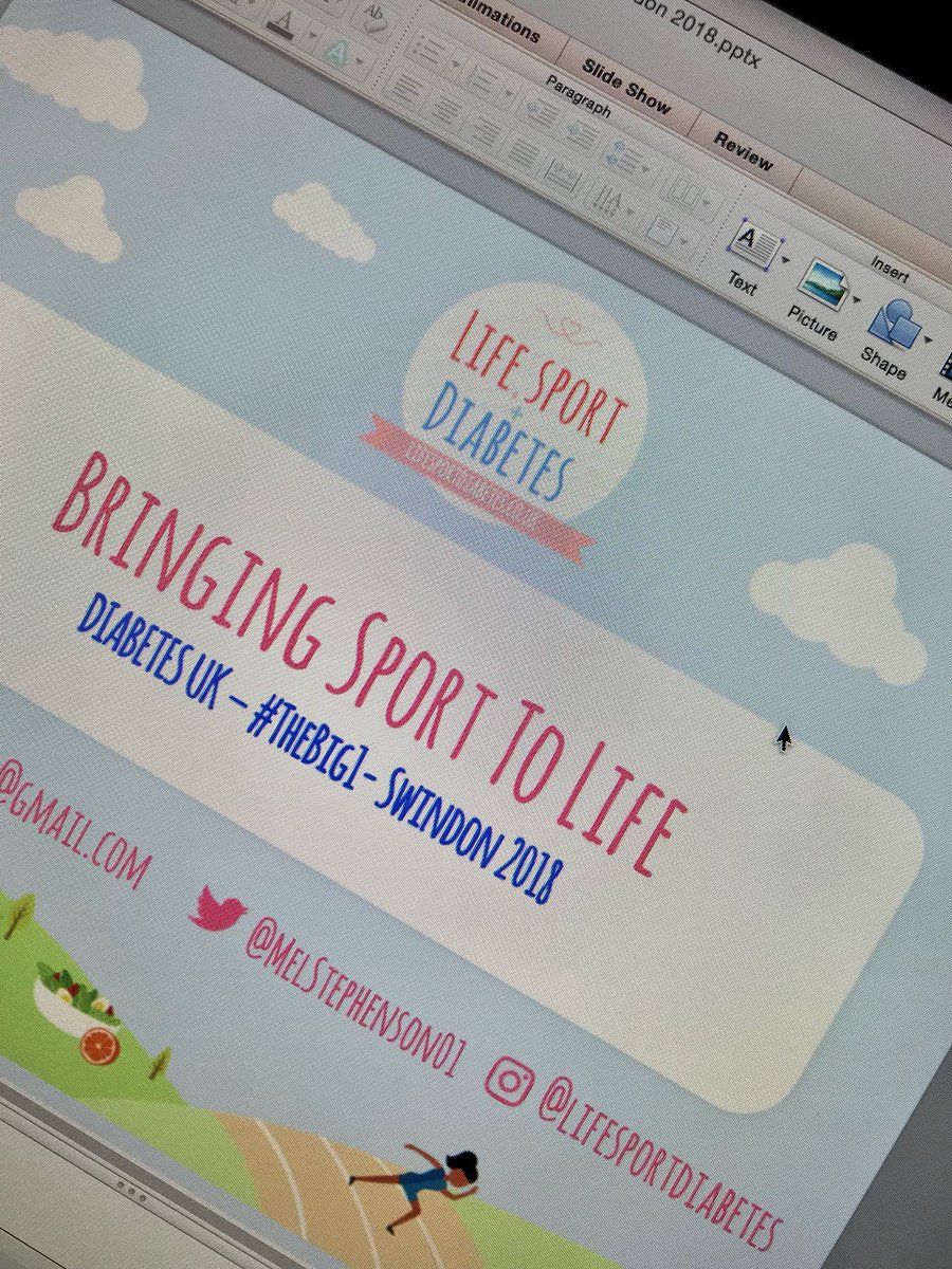 Melstephenson01's tweet photo. Attending the @DiabetesUK #TheBig1 in #Swindon this weekend? I’m putting the finishing touches to my presentation and want to know if there’s anything YOU would like me to talk about around #sport and #T1D ? #LanguageMatters #TalkAboutDiabetes #DiabetesWeek https://t.co/KSQOsNzDs5