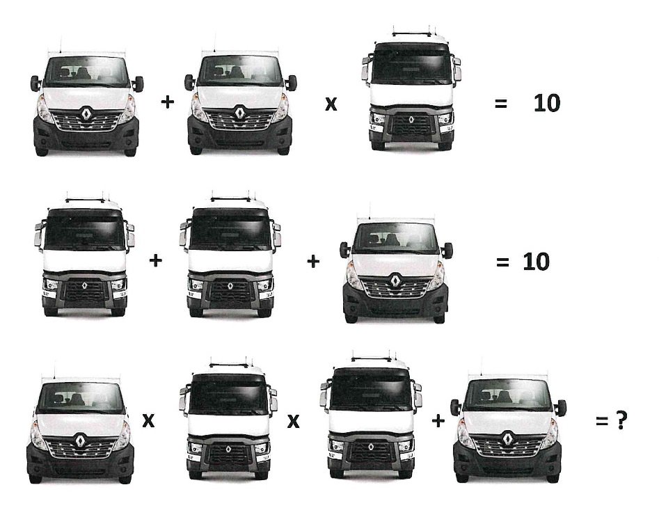 ¿Sabes resolverlo?
¡Danos tu respuesta! 🧐
#Acertijo #camion #Renault #trucks #motorisa