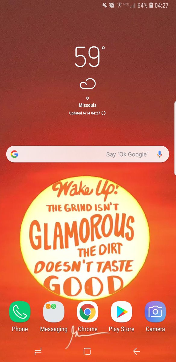 SebAlexander's tweet photo. Got this for #WallpaperWednesday and it's never been more appropriate than for today. Waking up at 4 a.m. for an interview at 6:30 a.m. #crushit  #garyveewallpapers @garyvee https://t.co/q8DGKgI10V