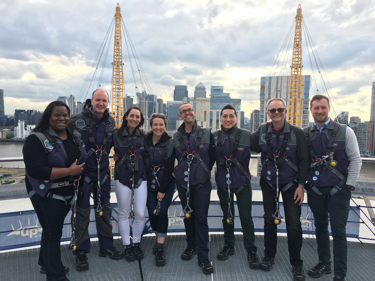 RichSamp's tweet photo. Team @Excel4apps #UpAtTheO2 https://t.co/dYbUZFUYG2