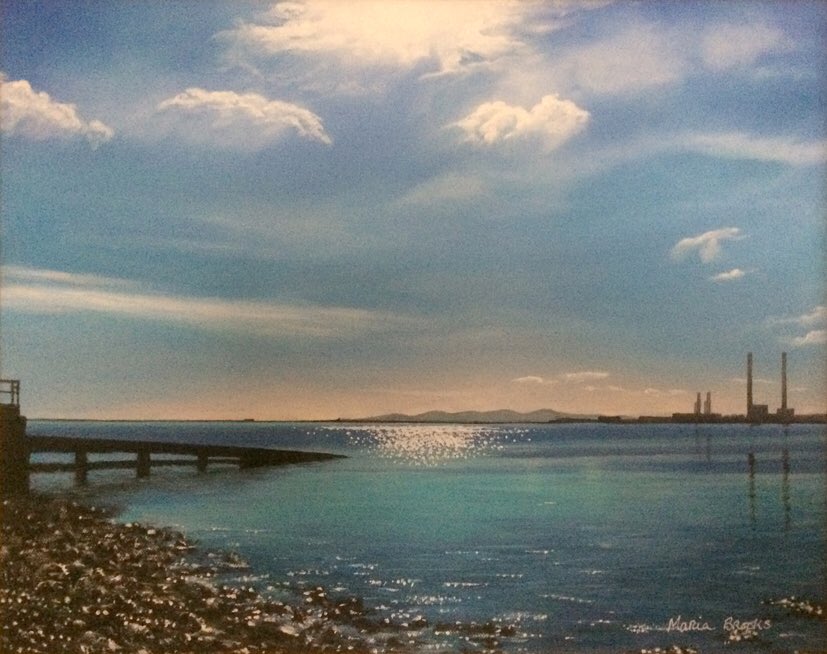 vernonartgroup's tweet photo. To get us in the mood for this year’s group show running 14-22nd July 2018, here’s a lovely piece by the wonderful artist and organiser Maria Brooks. Stay tuned for more info and arty sneak-peeks soon! #mariabrooks #rosefestival2018 #clontarf https://t.co/ZRP30eaJEn