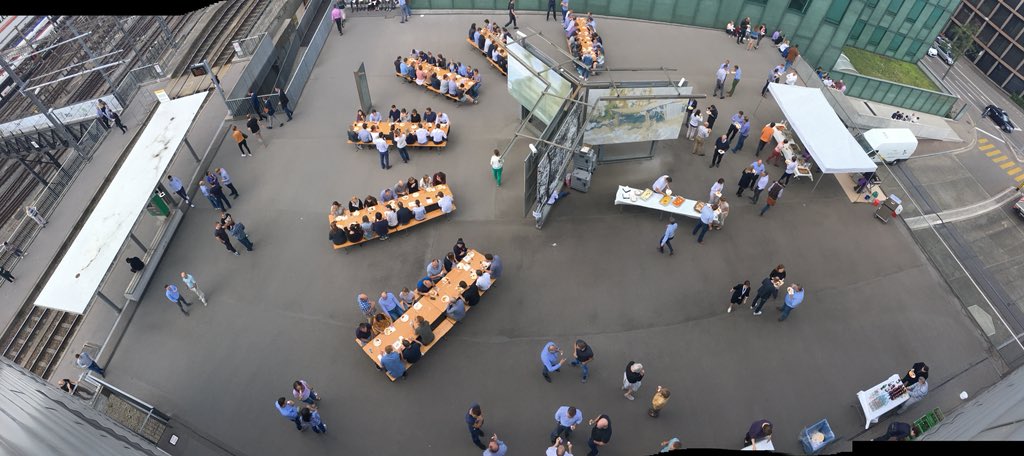 StraumannJobs's tweet photo. Employee BBQ at #Straumann HQ: potato salad, Merguez, Bratwurst and icecream - sun is shining on #dentistry movers and shakers. Could be worse!
#GreatPlaceToWork #JoinStraumann #WeRockDentistry #CorporateCulture #WhyWorkWithUs https://t.co/jlrAUzGSyK