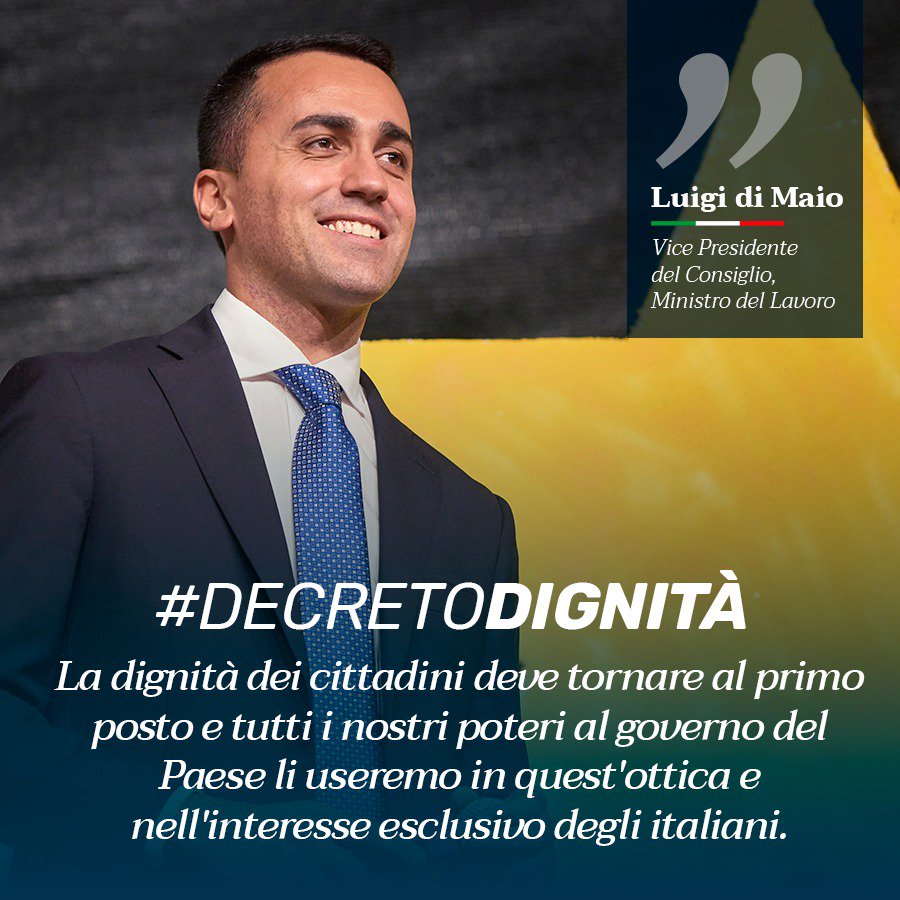 Arriva il #DecretoDignità ilblogdellestelle.it/2018/06/arriva…