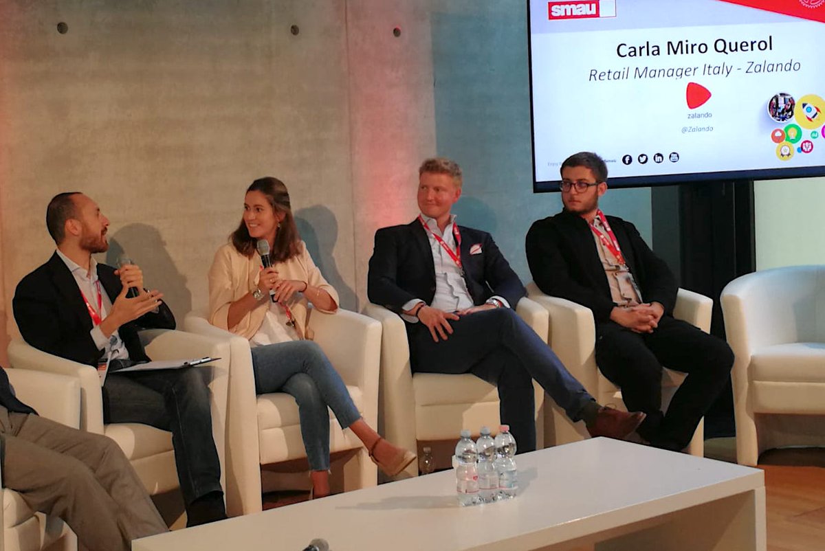 smaunotes's tweet photo. How can a company of Fashion do innovation? Which opportunities can startups offer to this sector? Focus on #Fashion &amp; #Design at #Smau Berlin with @Zalando @ZalandoIT @QVCITALIA @Lesara_online @houzz @HouzzItalia Elephant &amp; Castle Capital GmbH @aperdichizzi @Italia_Startup https://t.co/vLBqGIYIkf