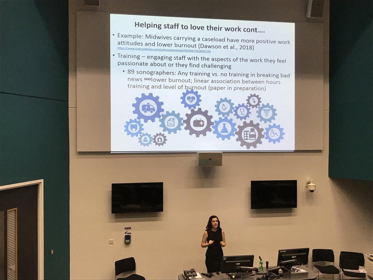 - Stress
- Burnout
- Depression
- Poor Patient Safety 
- Downward Spiral

Not a nice collection of words, but unfortunately very prevalent in modern healthcare. 

<a href="/DrJTJohnson/">Judith Johnson</a> discusses possible improvements.... 
#PractitionerSelfCare