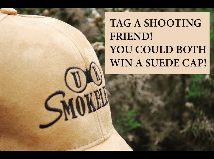 Smokeless_UK's tweet photo. Competition Time!!!!
Tag a friend who hasn’t heard of @smokelessuk before! Both follow us and you’ll both be in with a chance to win a new suede cap! .......................
#shooting #countrylife #clayshoot #plow #basc #hunt #shotgun #smokelessuk #cap #fashion #competition https://t.co/FcGqU34B6O